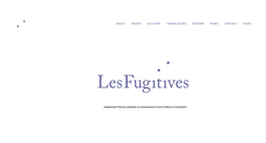 Desktop Screenshot of lesfugitives.com