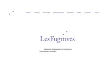 Tablet Screenshot of lesfugitives.com
